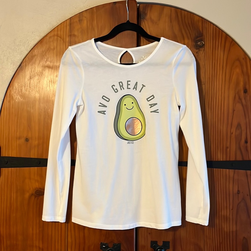 🥑 ⏲ LAST CHANCE PRICE DROP Justice Long Sleeve Tee